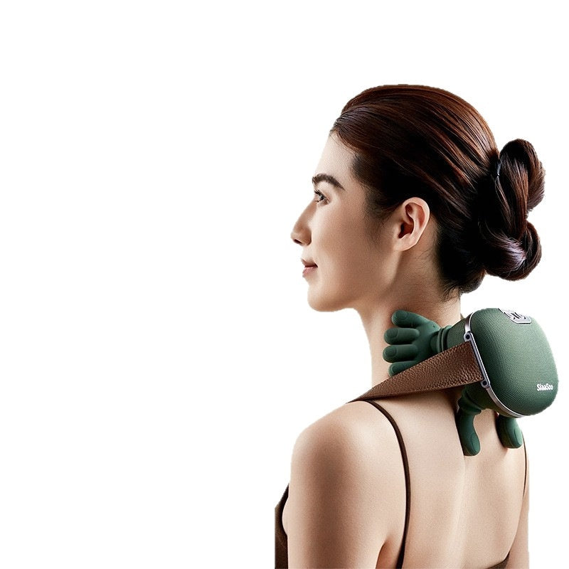 Cordless 4D Neck and Shoulder Massager with Heat Therapy