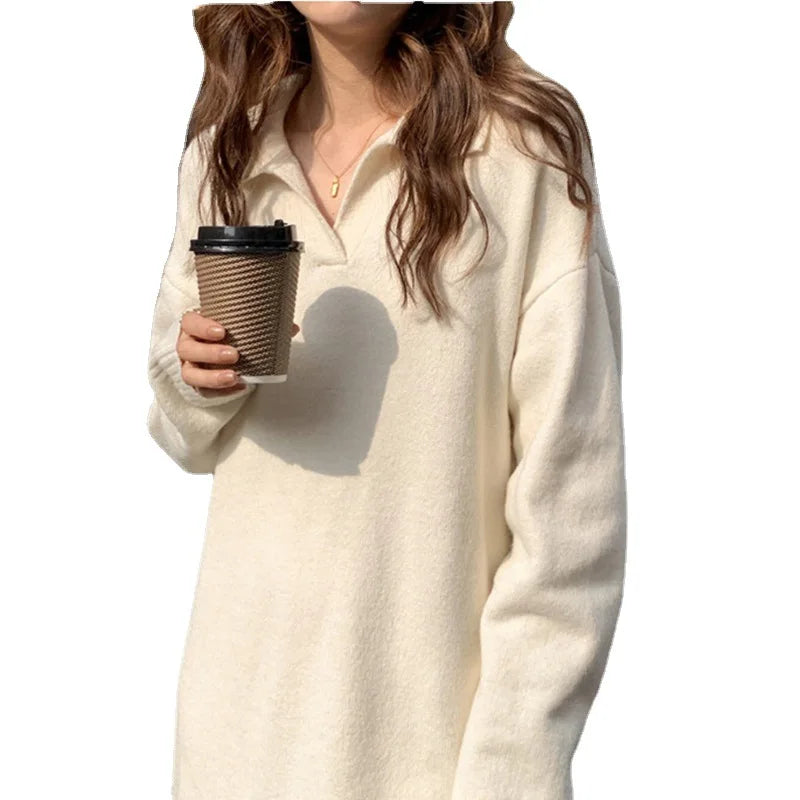 Women's Long Knitted Sweater Dress